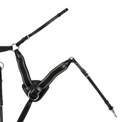 Collier de chasse Supreme 5 points Noir