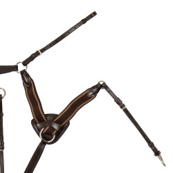 Collier de chasse Supreme 5 points Marron foncé