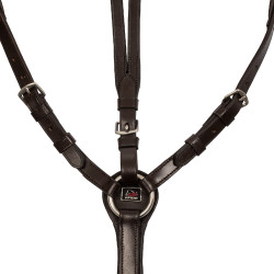 Collier de chasse Supreme hunting avec martingale réglable Marron foncé