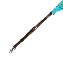 Collier de chasse western Pool’s Rope Waves Naturel Marron