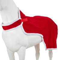 Paardendeken Supreme Christmas Collection Rood Paardendeken Supreme Christmas Collection Rood