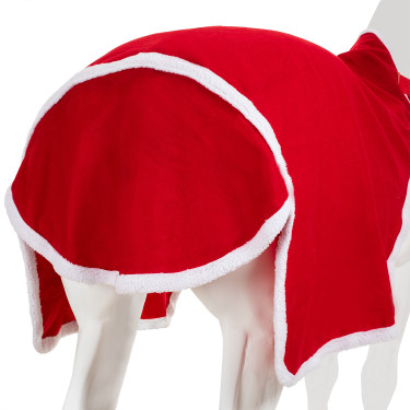 Couverture cheval Supreme Christmas Collection Rouge