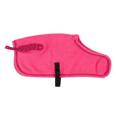Couverture polaire Equestro pour cheval jouet Fuchsia Rose