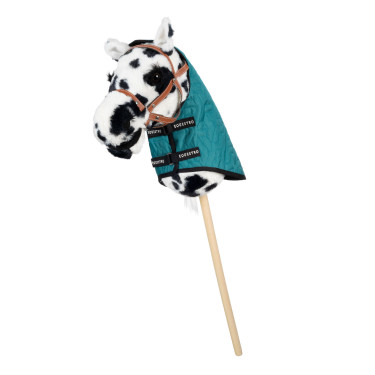 Couverture pour hobby horse Equestro Cyan foncé Couverture pour hobby horse Equestro Cyan foncé