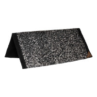 Tapis de western Mayatex Pool’s laine Lurex 34×36 Noir