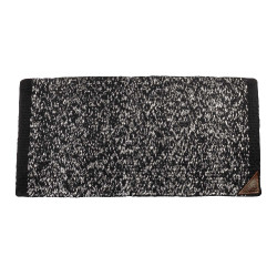 Westerndeken Mayatex Pool’s wol Lurex 34×36 Zwart