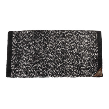 Westerndeken Mayatex Pool’s wol Lurex 34×36 Zwart