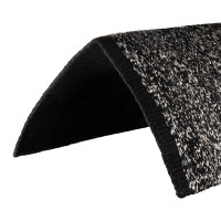 Tapis de western Mayatex Pool’s laine Lurex 34×36 Noir