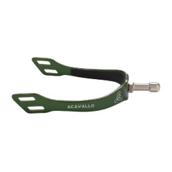 Eperons Acavallo Arena Aluplus 2.0 Vert chasseur