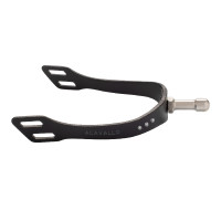 Eperons Acavallo Arena Aluplus 2.0 avec strass Noir total Eperons Acavallo Arena Aluplus 2.0 avec strass Noir total