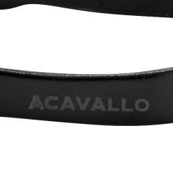 Eperons Acavallo Arena Aluplus 2.0 avec strass Noir total