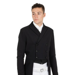Frac de dressage homme Equestro en tissu technique Noir