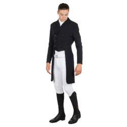 Frac de dressage homme Equestro en tissu technique Noir