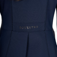 Frac femme Equestro en tissu technique avec strass Marine blazer Bleu marine