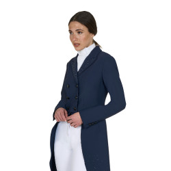 Frac femme Equestro en tissu technique avec strass