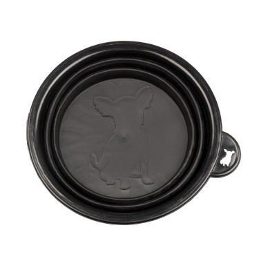 Gamelle pliable pour chien petite taille Supreme Noir