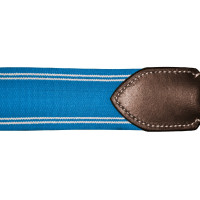 Collier chasse élastique Y Canter Marron / bleu électrique Collier chasse élastique Y Canter Marron / bleu électrique