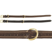 Collier chien Tressé 50-65cm Chetak Marron
