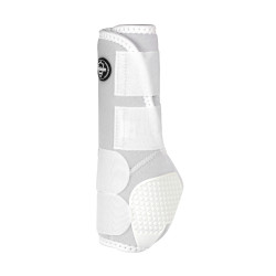 Guêtres antérieur western Platinum Pro Star Anatomic Blanc