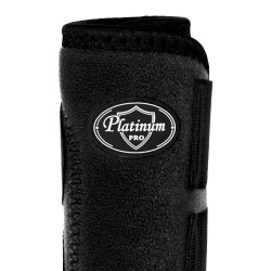 Guêtres postérieur western Platinum Pro Star Anatomic Noir