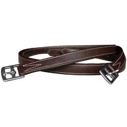 Nylon/leren stijgbeugelriemen Chetak Nylon/leren stijgbeugelriemen Chetak