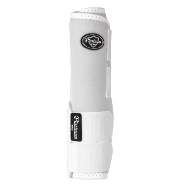 Guêtres postérieur western Platinum Pro Star Anatomic Blanc