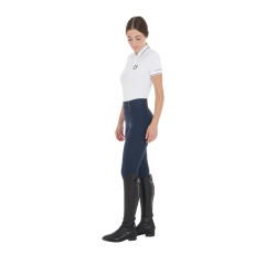 Legging femme Equestro léger coupe slim Marine blazer Bleu marine