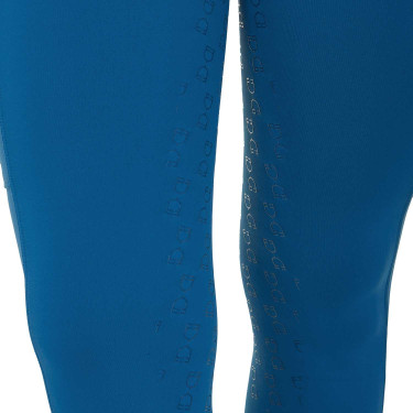 Legging femme Equestro taille haute avec passants de ceinture Coral bleu