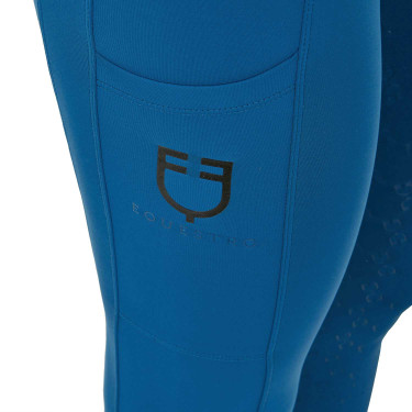 Legging femme Equestro taille haute avec passants de ceinture Coral bleu