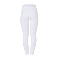 Legging femme Equestro taille haute avec passants de ceinture Blanc