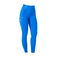 Dameslegging Equestro x FISE full grip slim fit Blauw van Savoye Dameslegging Equestro x FISE full grip slim fit Blauw van Savoye