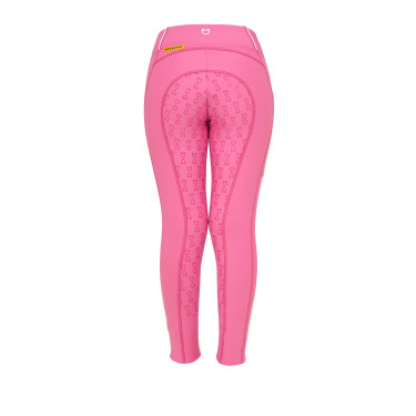 Legging fille Equestro doublé polaire Rose château Legging fille Equestro doublé polaire Rose château