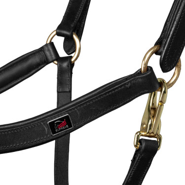 Licol cuir Supreme forme suédoise Noir