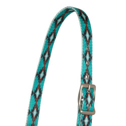 Licol nylon Pool’s motif Navajo Turquoise Bleu