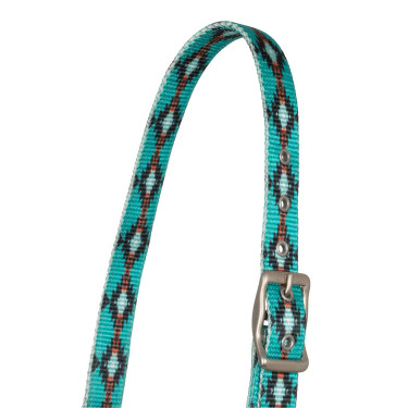 Licol nylon Pool’s motif Navajo Turquoise Bleu