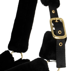 Licol nylon Supreme doublé laine synthétique Premium Noir