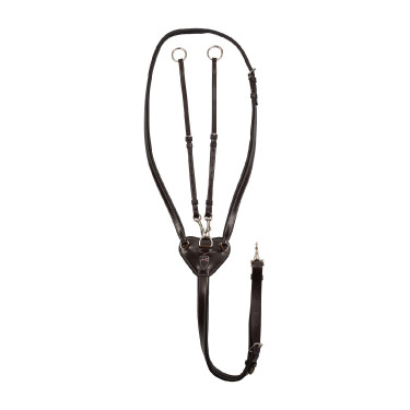 Martingale à anneaux Supreme réglable Marron foncé