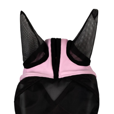 Equestro vliegenmasker met voorlogo Orchidee boeket Roze Equestro vliegenmasker met voorlogo Orchidee boeket Roze