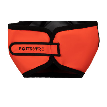 Equestro vliegenmasker met voorlogo Grenadine Rood