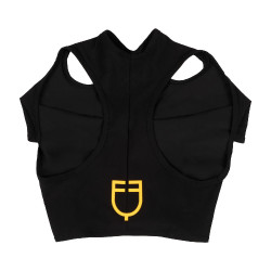 Masque anti-mouches Equestro en élasthanne sans oreilles filet pour yeux Noir