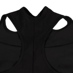 Masque anti-mouches Equestro en élasthanne sans oreilles filet pour yeux Noir