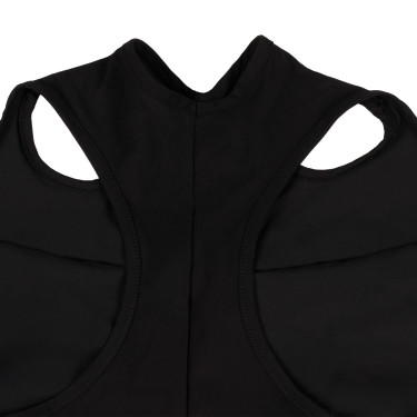 Masque anti-mouches Equestro en élasthanne sans oreilles filet pour yeux Noir