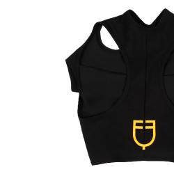 Masque anti-mouches Equestro en élasthanne sans oreilles filet pour yeux Noir