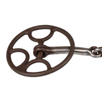 Mors à anneau lifter snaffle antique Pool’s Gonzales