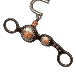 Mors correctional Pool’s en fer décor fleurs