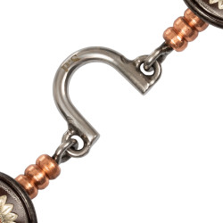 Mors correctional Pool’s en fer décor fleurs