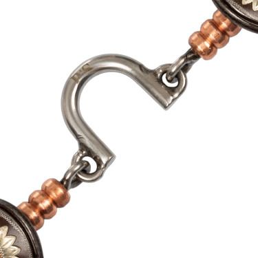 Mors correctional Pool’s en fer décor fleurs