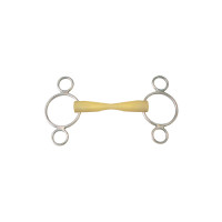 Mors Happy Mouth Gag 3 anneaux canon effilé Mors Happy Mouth Gag 3 anneaux canon effilé