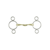 Mors Pessoa inox double brisure Umbria Equitazione