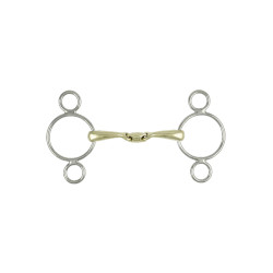 Mors Pessoa inox double brisure Umbria Equitazione